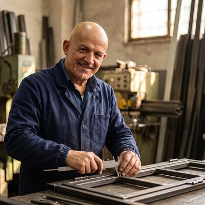 Mauro Veneri — Maestro Artigiano, terza generazione Arte del Ferro Veneri